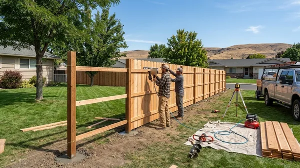 Team Kennewick Fence in Kennewick