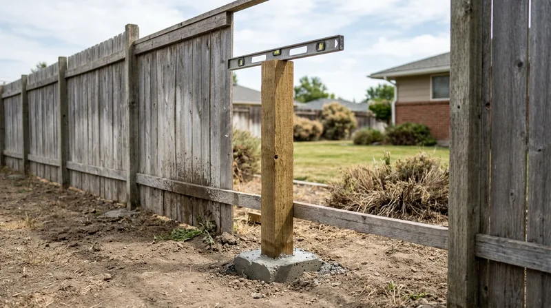 Fence Post Repair & Replacement Kennewick